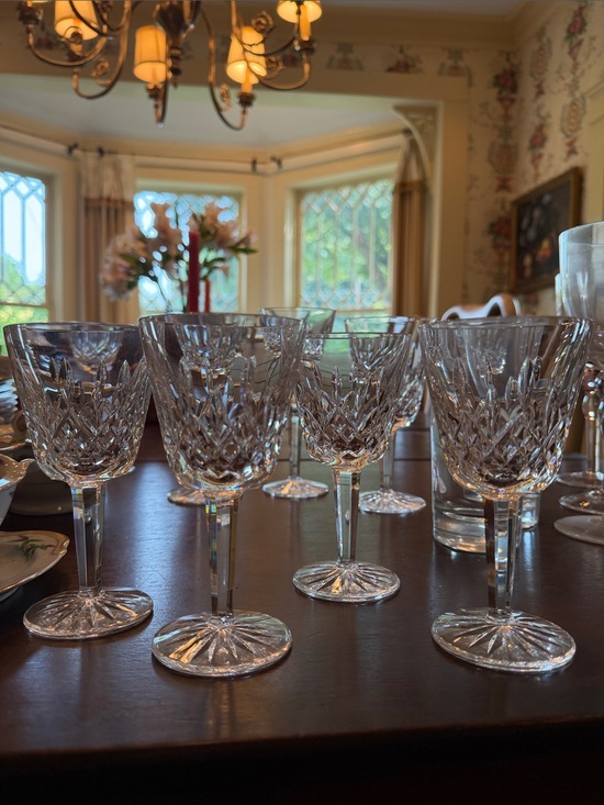 Waterford Other - Waterford Lismore Crystal wine glasses. Set of 4.EUC